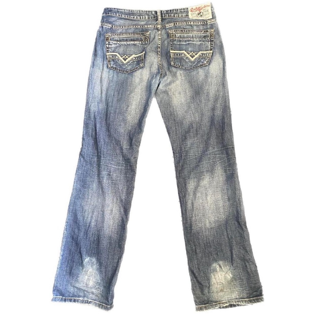 Blue Bootcut Denim Jeans